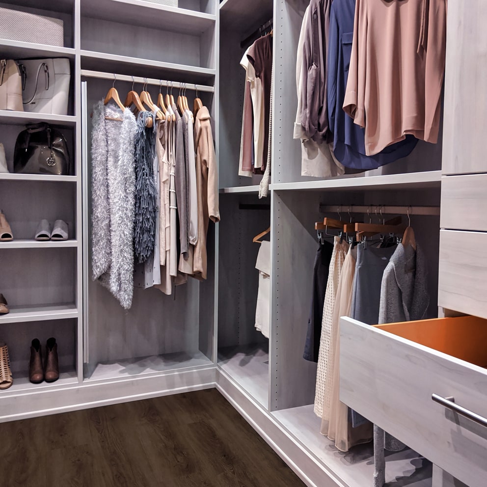 Tailored Walk-in Wardrobe Solutions by DAY and KNIGHT